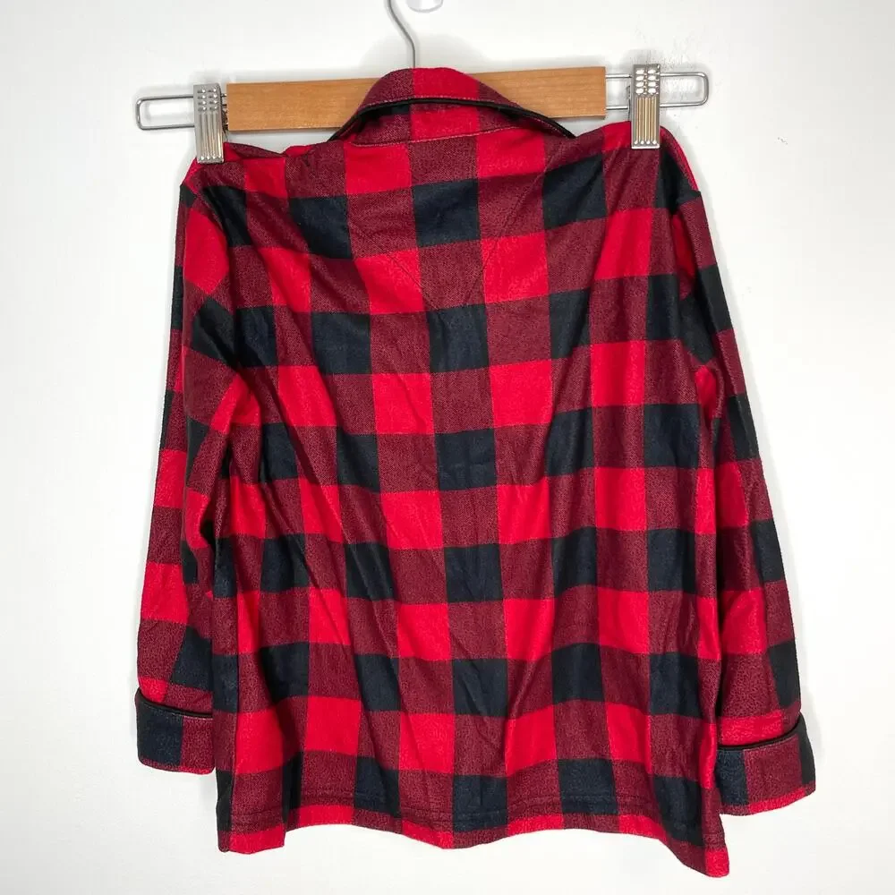 Target Boys Girls Wondershop Christmas Holiday Buffalo Check Pajama Set Size 5